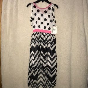 Girls high/low dress